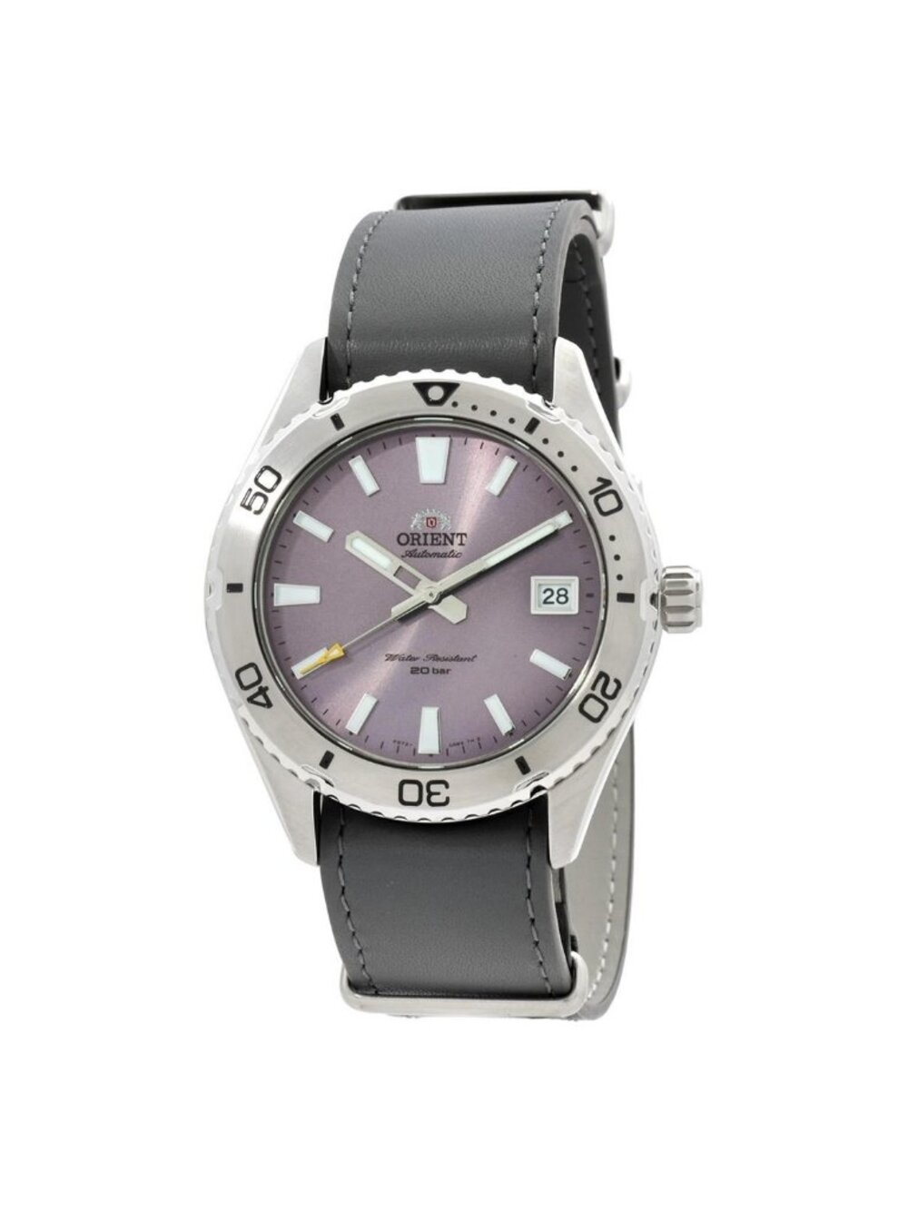 NWT Orient Sport Automatic Lilac Dial Men's Watch
